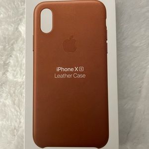 Authentic iPhone Xs Leather case